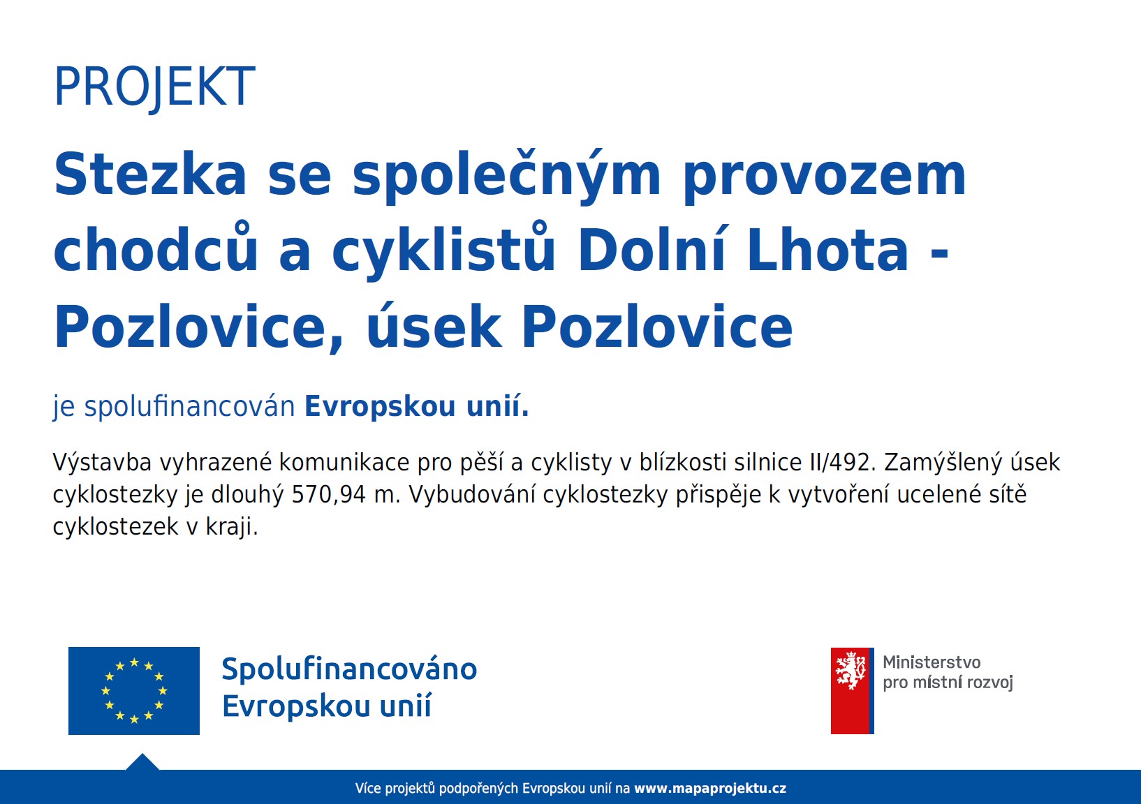 Cyklostezka - publicita